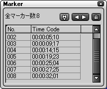 マーカーパレット